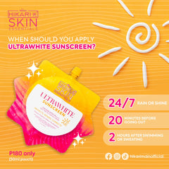 Hikari Skin Essentials Ultrawhite Sunscreen Spf 50 Pa++++ 50ml Hikari Skin