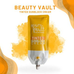 Beauty Vault Tinted Sunblock Cream SPF 45 - 50GM Beauty Vault