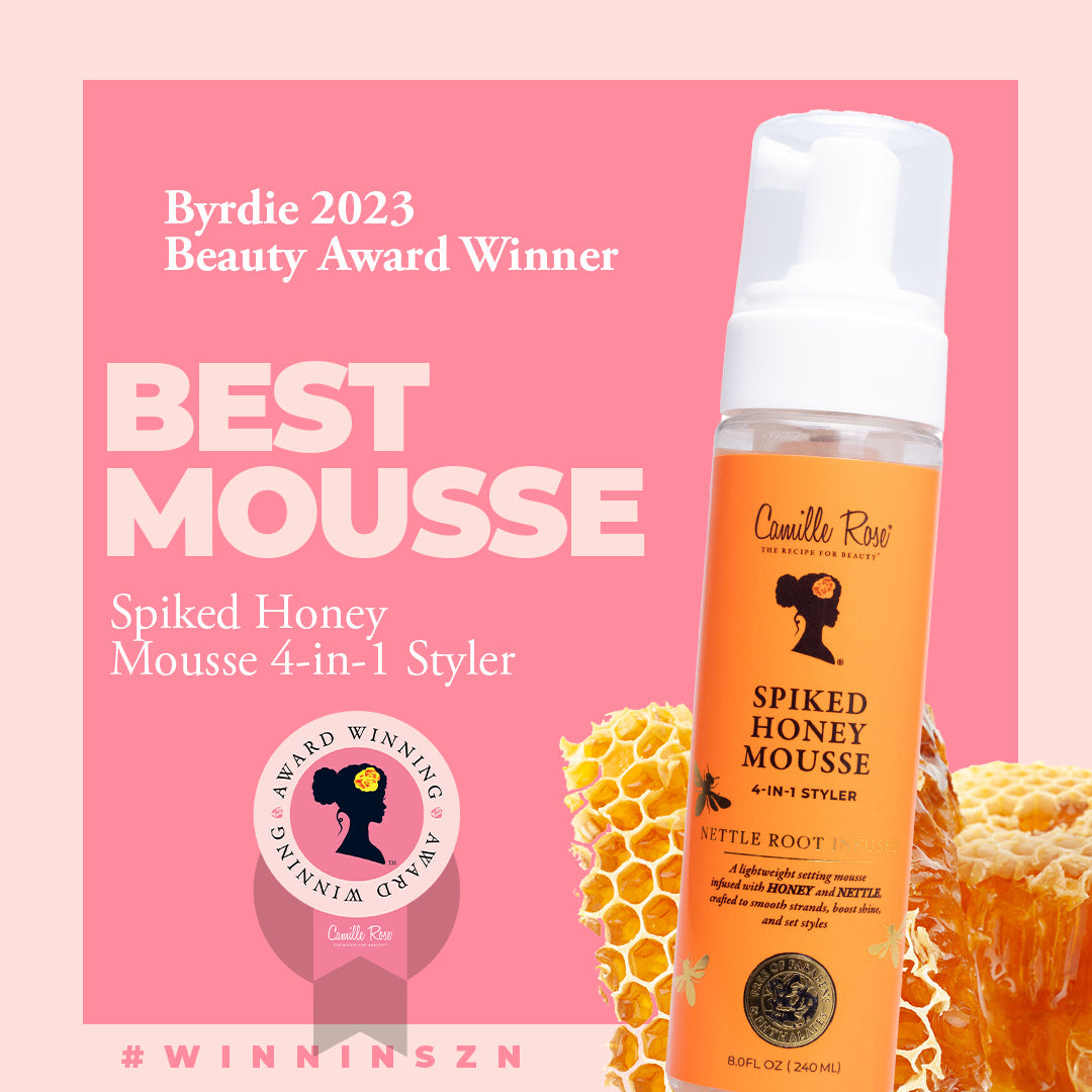 Camille Rose Spiked Honey Mousse 4-in-1 Styler 240?mL Camille Rose