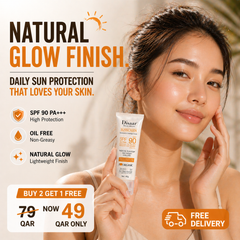 Disaar SPF 90 Sunscreen Oil-Free | Buy 2 Get 1 Free (3 PCS) | Lightweight Daily Sun Protection DISAAR
