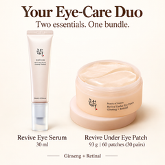 Beauty of Joseon Revive Eye Duo – Ginseng + Retinal Eye Patches 93g & Eye Serum 30ml