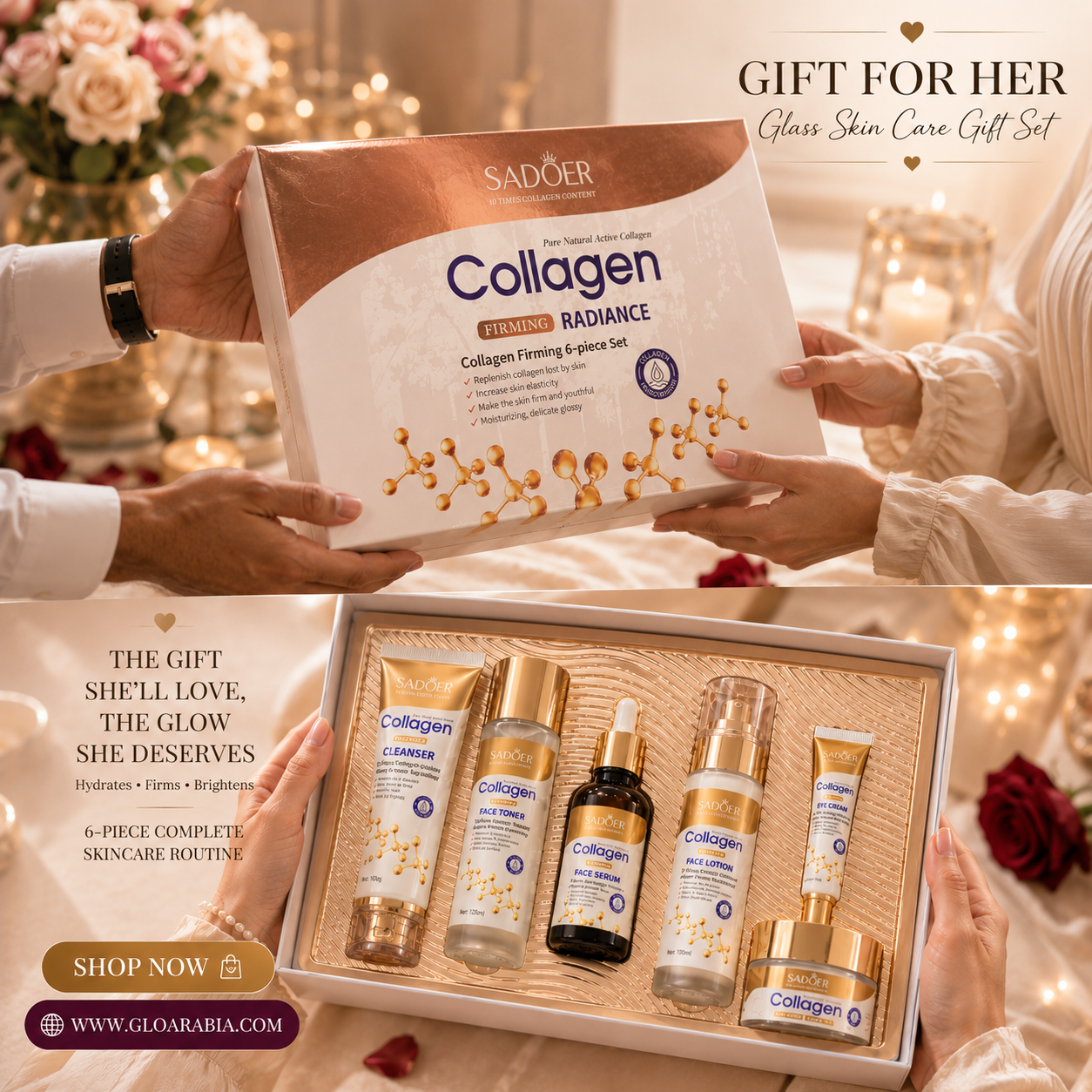 Sadoer 6Pcs Collagen Series Set Sadoer