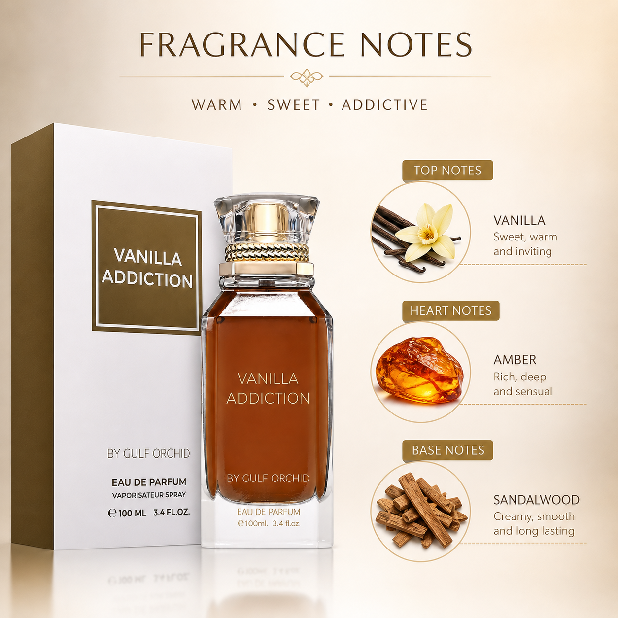GULF ORCHID Vanilla Addiction 100 ml GULF ORCHID
