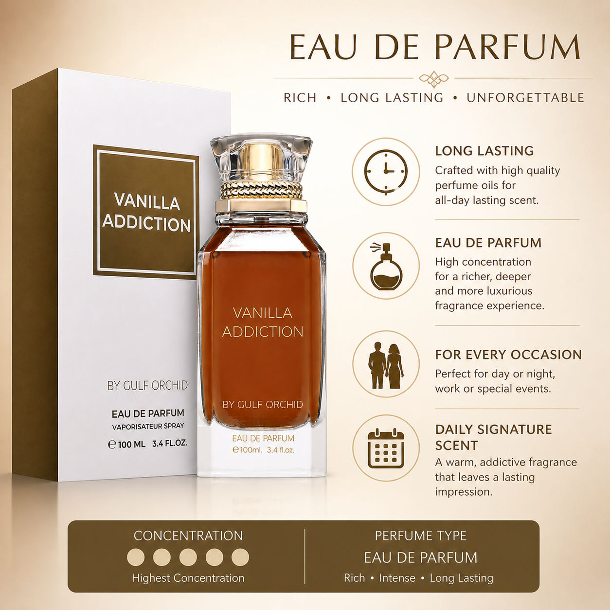 GULF ORCHID Vanilla Addiction 100 ml GULF ORCHID