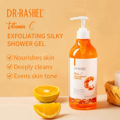 Dr.Rashel Vitamin c Exfoliating Silky Shower Gel - 500ml DR.RASHEL