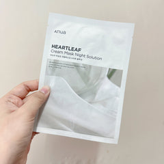 Anua Heartleaf Cream Sheet Mask Night Solution 25ml Anua