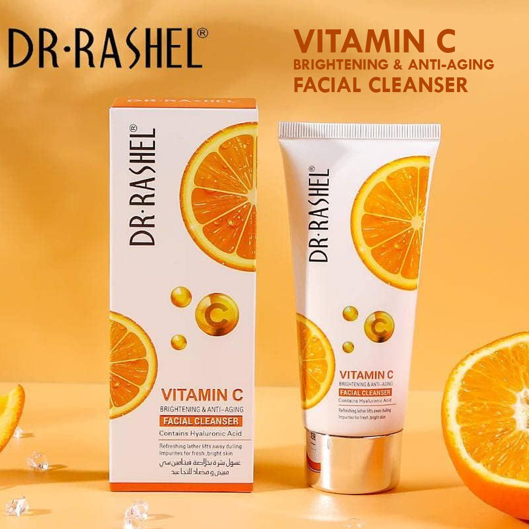 Dr.Rashel Vitamin C Brightening & Anti Aging Facial Cleanser - 80g Dr. Rashel