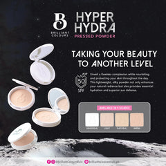 Brilliant Colours Hyper Hydra Pressed Powder - 7gm Briliant Colours