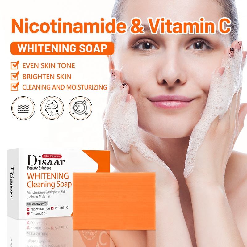 Disaar Vitamin C Whitening Cleaning Soap - 100g Disaar