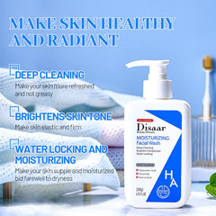 Disaar HA Moisturizing Facial Wash - 200g Disaar
