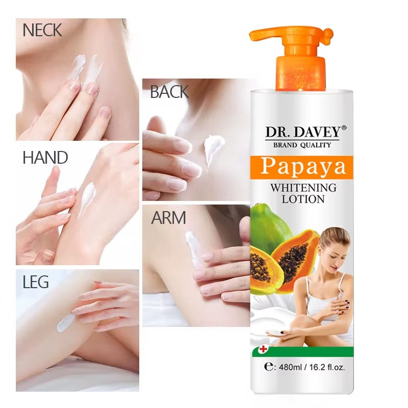 Dr.Davey Papaya Whitening Lotion - 480ml DR.DAVEY