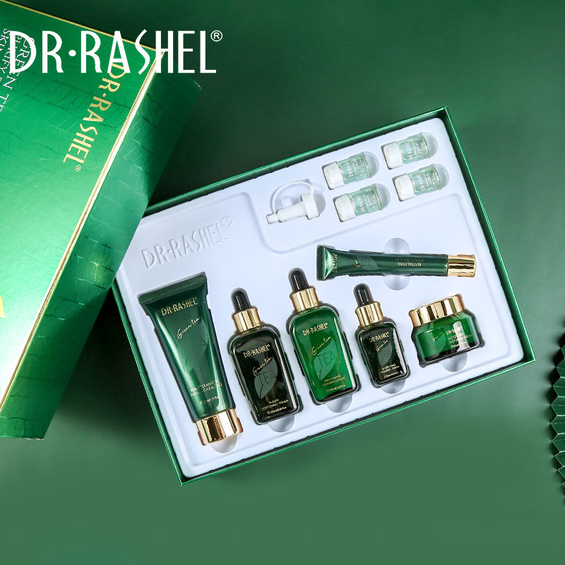 Dr.Rashel Green Tea Purify Balancing Skin Care Kit 10 Pieces DR.RASHEL
