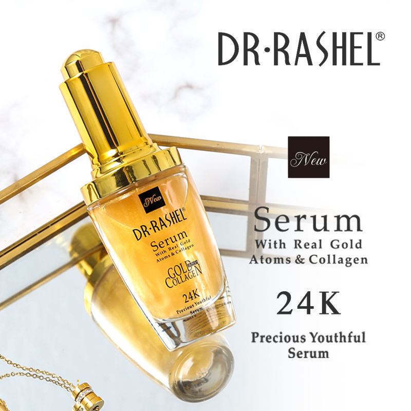 Dr.Rashel Serum With Real Gold Atoms & Collagen Gold And Collagen - 40ml Dr. Rashel