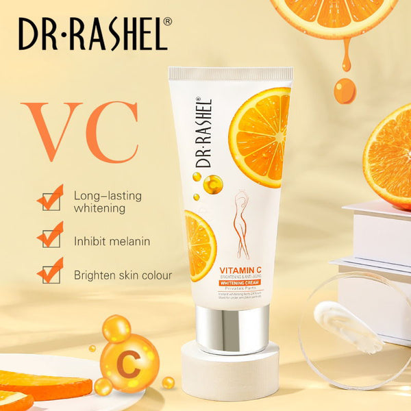 Dr.Rashel Vitamin C Brightening & Anti Aging Whitening Cream - Privates Parts - 80g DR.RASHEL