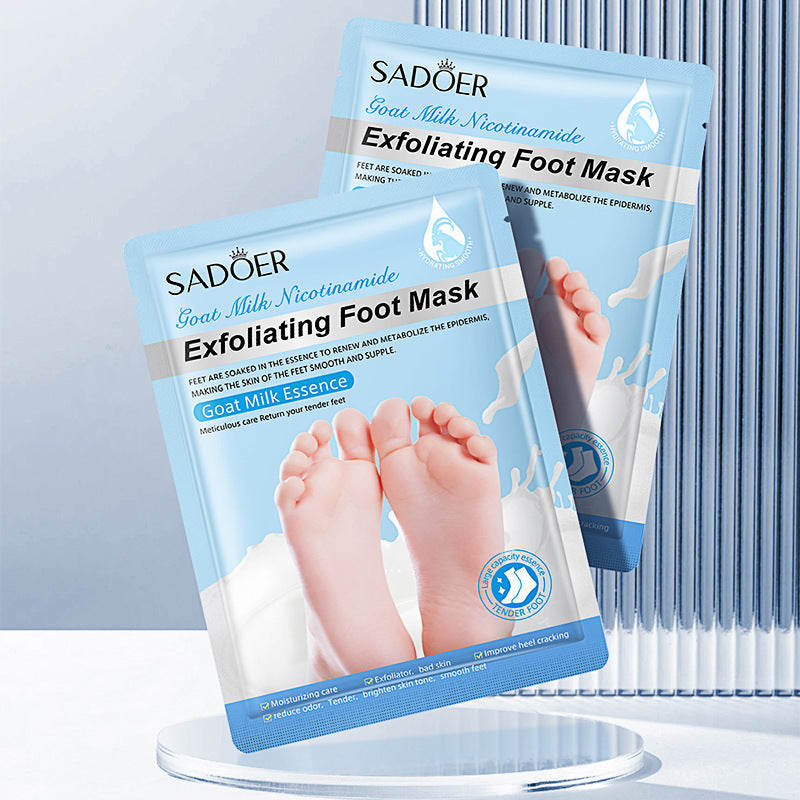 Sadoer Exfoliating Foot Mask - Goat Milk Essence - 35g Sadoer