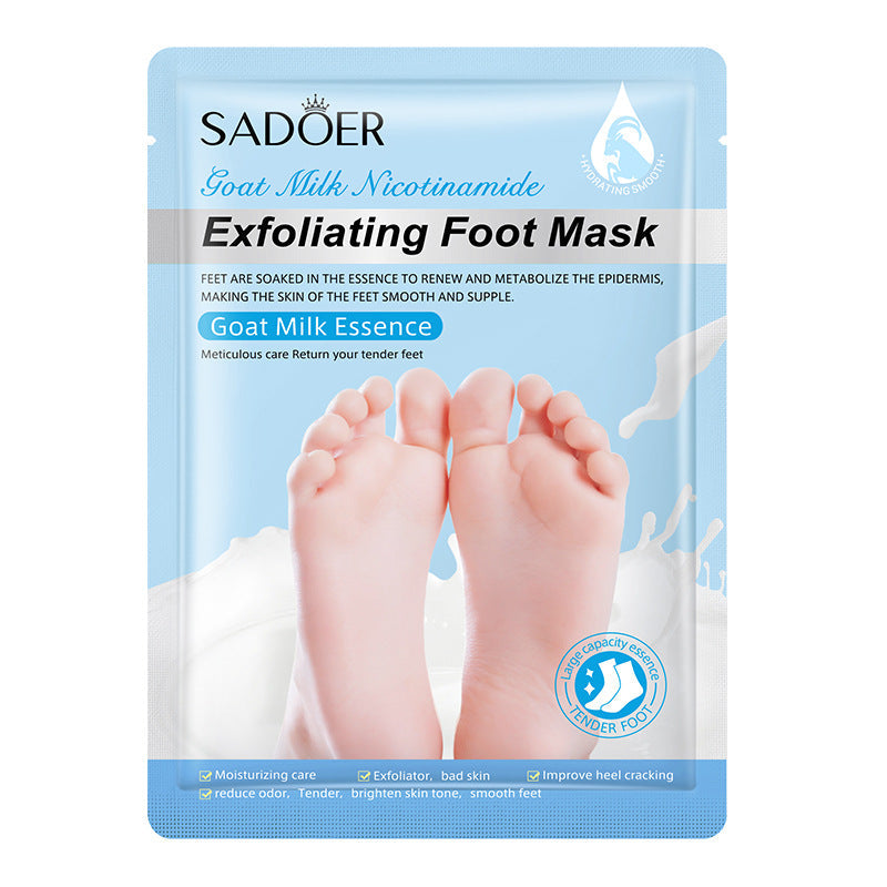 Sadoer Exfoliating Foot Mask - Goat Milk Essence - 35g Sadoer