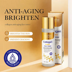 SADOER COLLAGEN ANTI-AGING FACE TONER MOISTURIZING BRIGHTENING HYDRATING SKIN CARE TONER - 120ML Sadoer