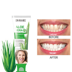 Dr.Rashel Aloe Vera Tooth Paste _ Restores Whiteness - 120g DR.RASHEL
