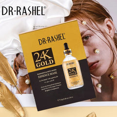 Dr.Rashel 24k Gold Radiance & Anti Aging Essence Mask - 25g DR.RASHEL
