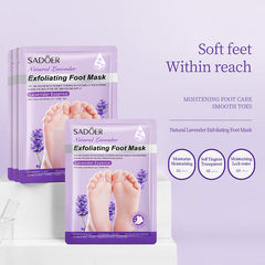 Sadoer Exfoliating Foot Mask - Lavender Essence Sadoer