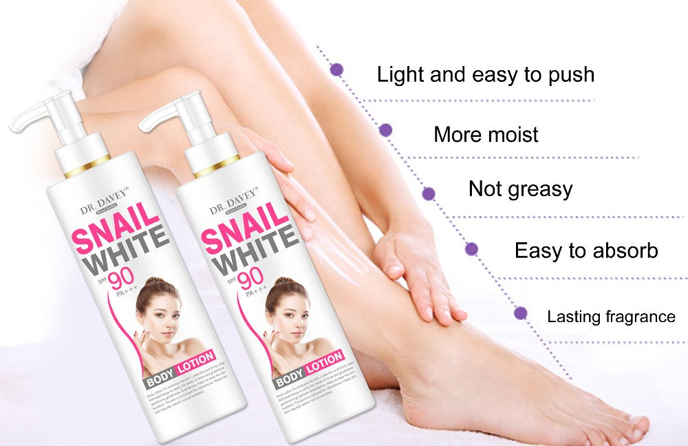 Dr.Davey Snail White Spf 90 Body Lotion - 500ml DR.DAVEY