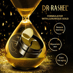 Dr.Rashel Gold Black Pearl Hydrogel Eye Mask - 60Pcs Dr. Rashel
