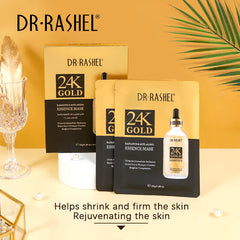 Dr.Rashel 24k Gold Radiance & Anti Aging Essence Mask - 25g DR.RASHEL