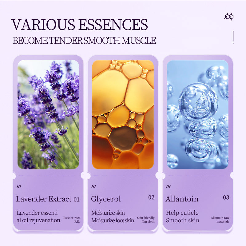 Sadoer Exfoliating Foot Mask - Lavender Essence Sadoer