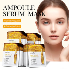 Sadoer 24K Gold Ampoule Serum Mask - 25g Sadoer