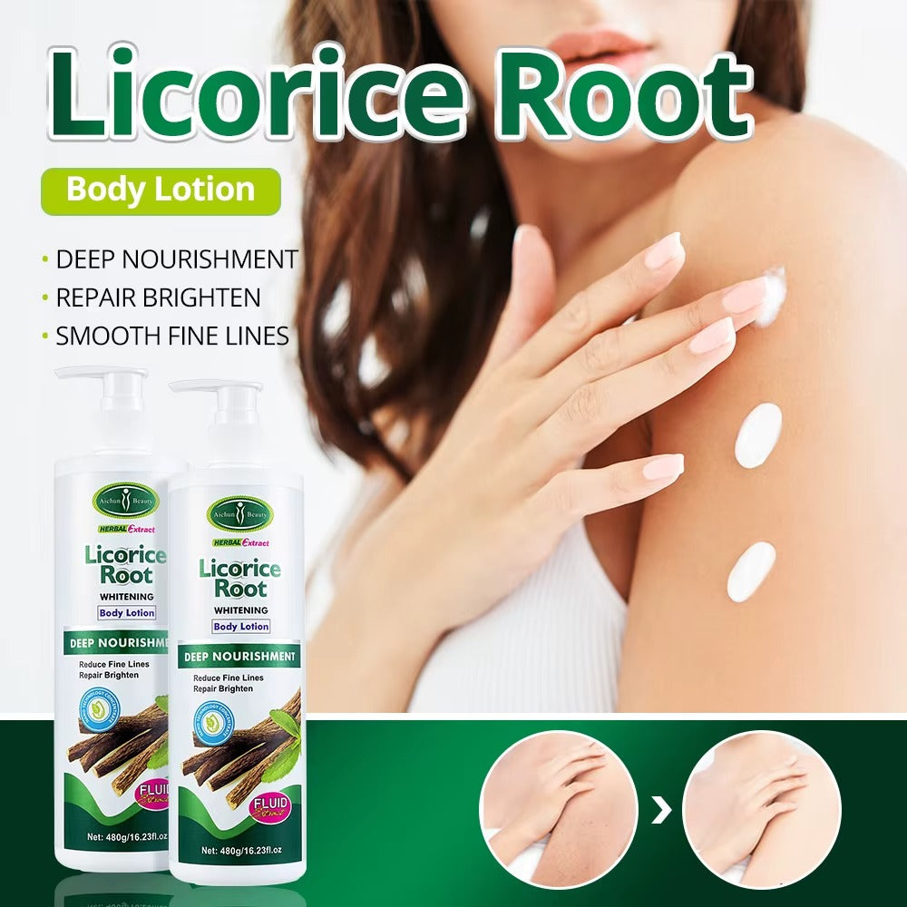 Aichun Beauty Licorice Root Whitening Body Lotion - 480g Aichun Beauty