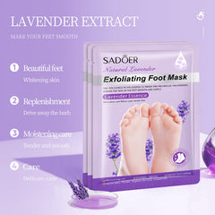 Sadoer Exfoliating Foot Mask - Lavender Essence Sadoer
