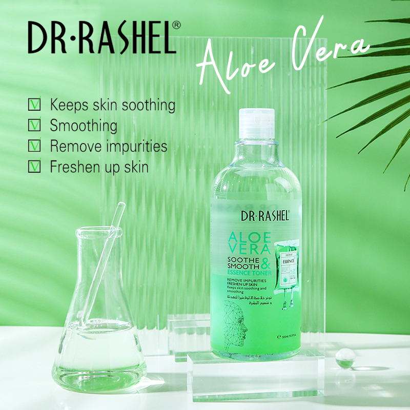 Dr.Rashel Aloe Vera Soothe & Smooth Essence Toner - 500ml Dr. Rashel