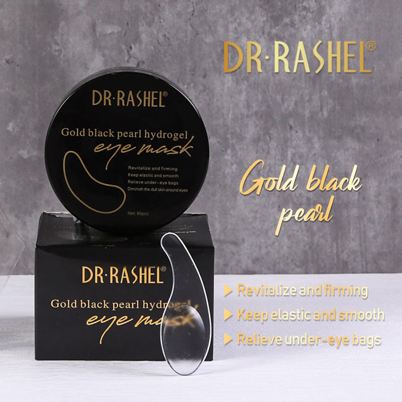 Dr.Rashel Gold Black Pearl Hydrogel Eye Mask - 60Pcs Dr. Rashel