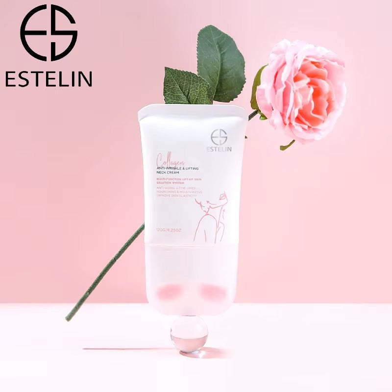 Estelin Collagen Anti Wrinkle & Lifting Neck Cream - 120g Collagen