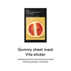 Abib Gummy Sheet Mask Vita Sticker Abib