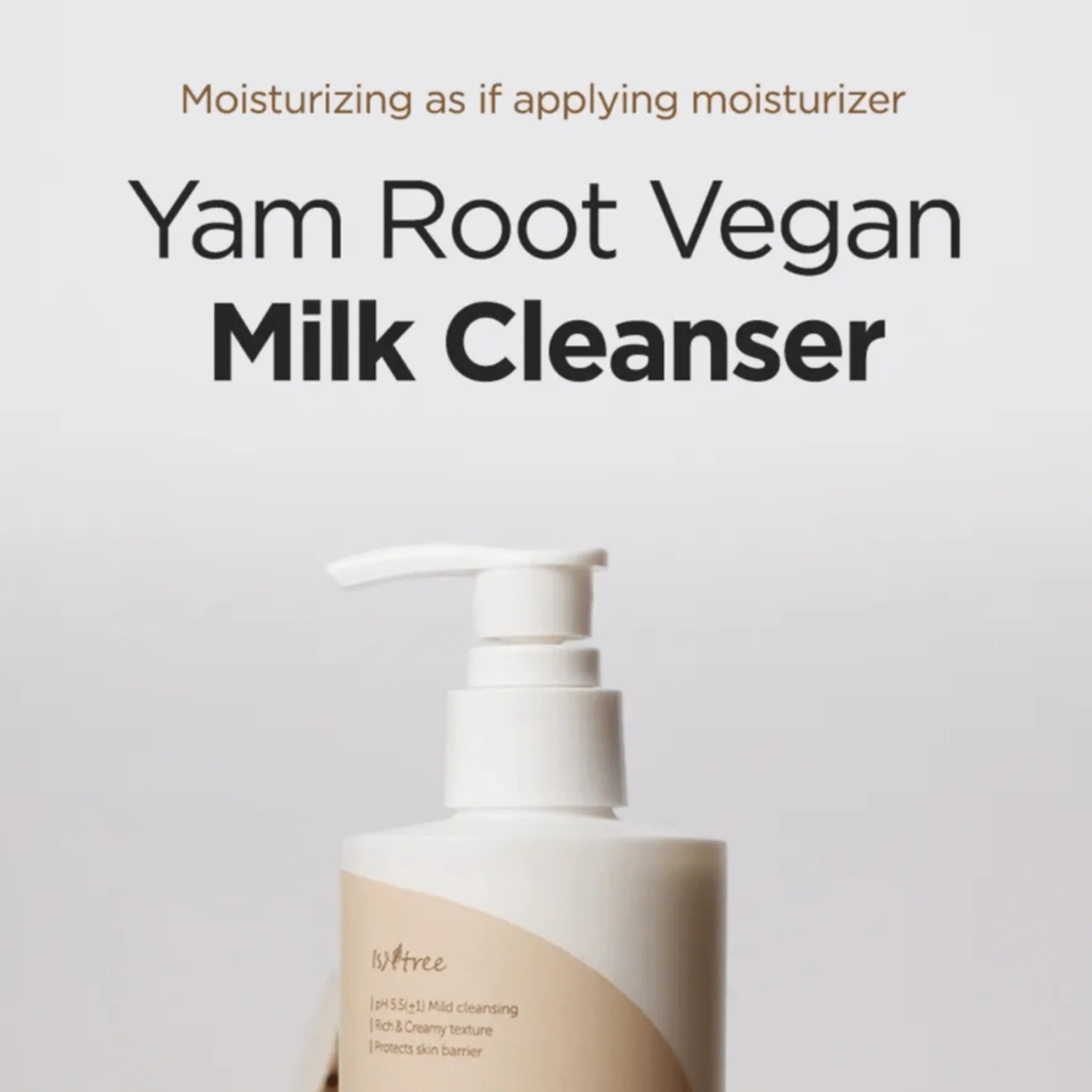 Isntree Yam Root Vegan Milk Cleanser - 220ml Isntree