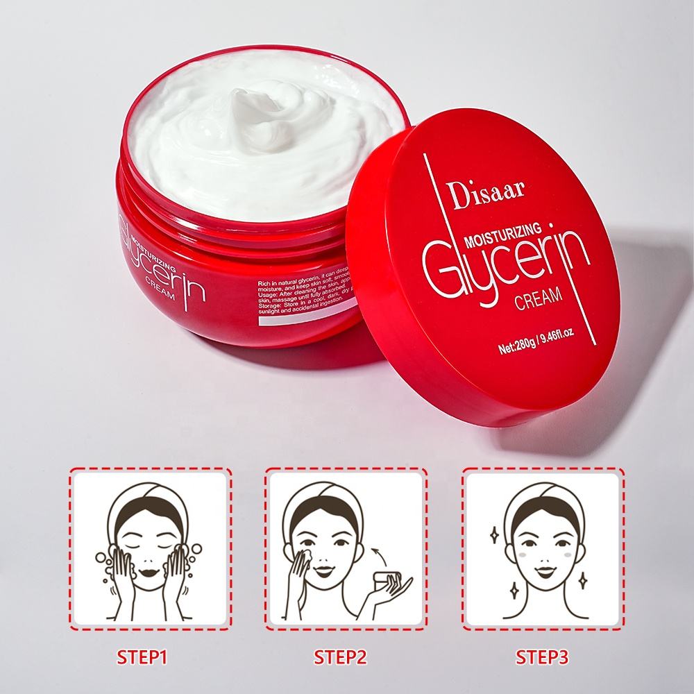 Disaar Moisturizing Glycerin Cream - 280g Disaar