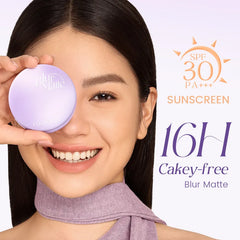 Focallure Blur Matte Pressed Powder - Face Setting Powder