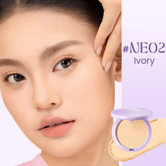 Focallure Blur Matte Pressed Powder - Face Setting Powder