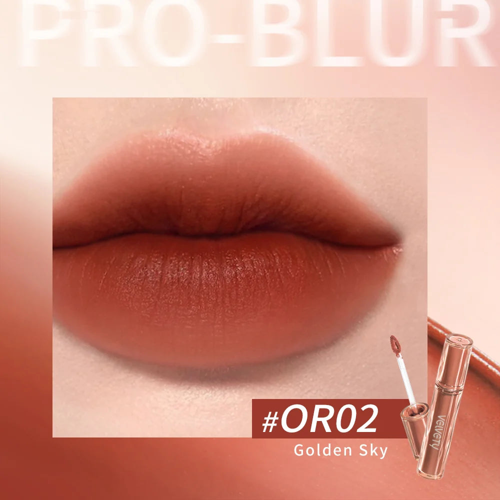 Focallure Airy Velvet Lipcream - Soft Matte Lip Colour #OR02 Golden Sky Focallure