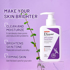 Disaar VA Anti-Aging Facial Wash - 200g Disaar