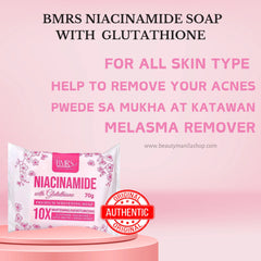 BMRS Niacinamide With Glutathione Soap - 70g BMRS