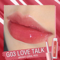 Pinkflash Ever Glossy Moist Lipgloss G03 Love Talk Pink Flash