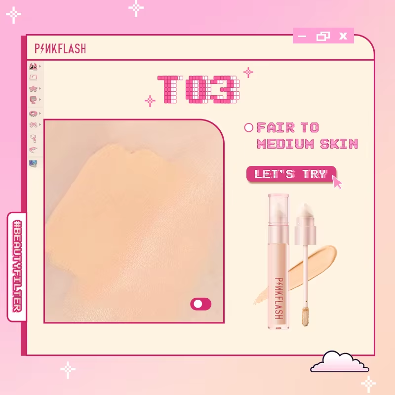 PinkFlash Lasting Matte Concealer #T03 PINKFLASH