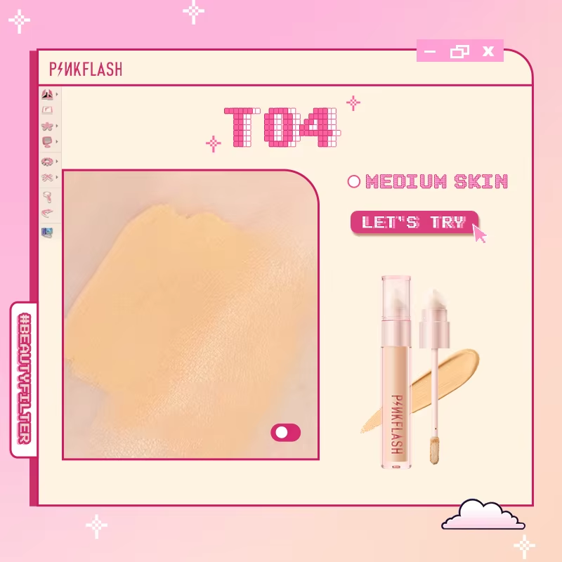 PinkFlash Lasting Matte Concealer #T04 PINKFLASH