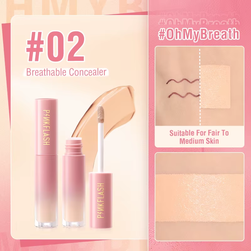 PinkFlash Lasting Matte Concealer #02 PINKFLASH