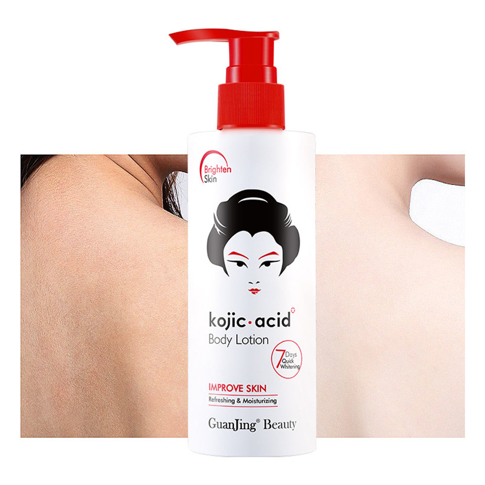 Kojic Acid Body Lotion Improve Skin - 230g GuanJing Beauty