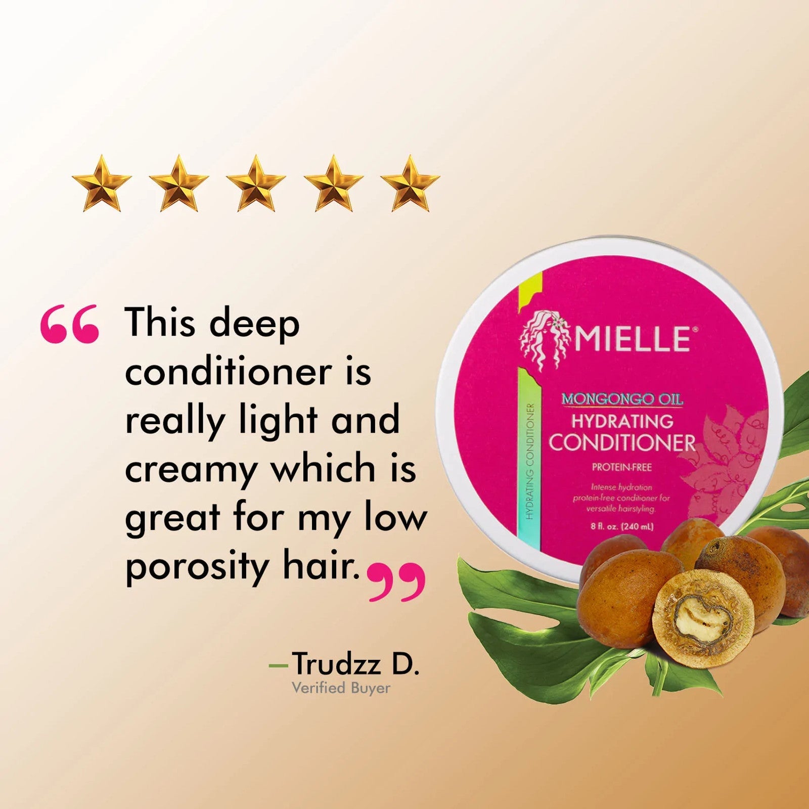 Mielle Mongongo Oil Hydrating Conditioner - 240ml MIELLE