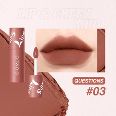 O.TWO.O Velvet Matte Lip & Cheek Mud - 2g 03 (QUESTIONS) O.TWO.O