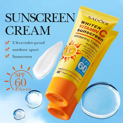 Sadoer Whiten Vitamin C Sunscreen SPF60+ PA+++ 40gm Sadoer